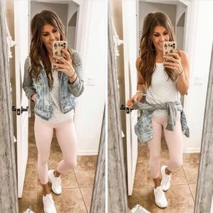 ZYIA Pink leopard unicorn light n tight